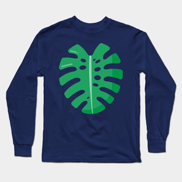 Tropical plants Long Sleeve T-Shirt by runlenarun